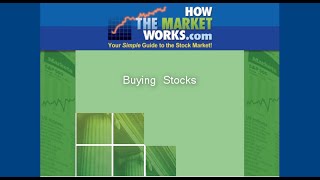 How To Buy Stocks On HowTheMarketWorkscom [upl. by Ambur780]