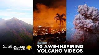 10 AweInspiring Volcano Videos 🌋 Smithsonian Channel [upl. by Gardia]