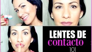 Lentes de Contacto ¿Primera Vez Cómo Poner y Quitar MUY FACIL [upl. by Notniw358]