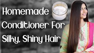 Homemade Conditioner for Silky Shiny Long HairChemical Free Natural Conditioner  Ghazal Siddique [upl. by Airat]