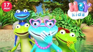 The Froggy Song for kids 🐸 HeyKids  Nursery Rhymes [upl. by Ardnaek]