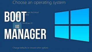 Windows 10 Boot Manager [upl. by Eedya]