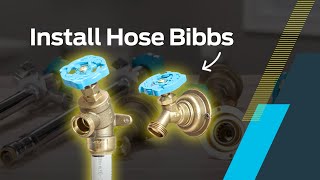 How to Install an Outdoor Hose Bibb [upl. by Avruch]