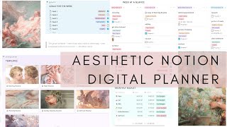 HOW TO CREATE A DIGITAL PLANNER IN NOTION  Free Templates  DIGITAL PLANNING 101 [upl. by Haianeb]