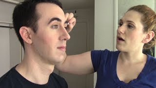 Basic Stage Makeup for Beginners Ben Nye Kit [upl. by Yerd]