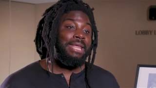 Jason Reynolds author of Long Way Down [upl. by Enialahs]