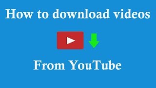 How to save Youtube videos to computer [upl. by Llorrad]