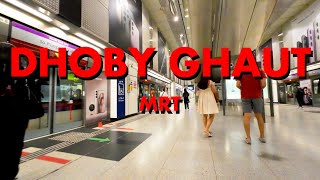 Inside Dhoby Ghaut MRT Virtual Walk [upl. by Stoll412]