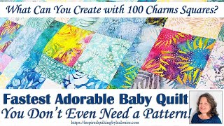 What Can You Make with 100 Charms So Easy You Don’t Need a Pattern [upl. by Chanda]