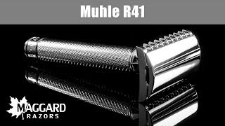 Mühle R41 Open Comb Razor review at MaggardRazorscom [upl. by Wendy]