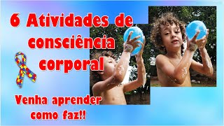 6 Atividades de Consciência Corporal autismo [upl. by Boswall]