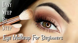 Beginners Eye Makeup Tutorial  Parts of the Eye  How To Apply Eyeshadow [upl. by Anniahs432]