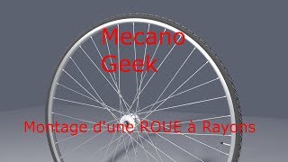 PratiqueEpisode3  Montage dune roue à rayons [upl. by Tedra554]