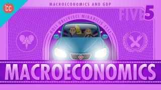 Macroeconomics Crash Course Economics 5 [upl. by Etteb]