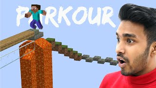 LONGEST PARKOUR IN MINECRAFT  UJJWAL GAMER [upl. by Airreis]