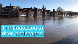 Introduction to river landscapes in the UK  AQA GCSE Geography Unit 1C [upl. by Ariaet446]