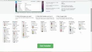 Ninite com Download and Install Freeware Programms automatically [upl. by Niltiak923]