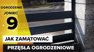 JAK ZAMONTOWAĆ PRZĘSŁA OGRODZENIOWE JONIEC OPTIMA [upl. by Scheider591]