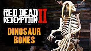 Red Dead Redemption 2  All Dinosaur Bones Locations Guide [upl. by Apollo530]