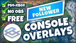 HOW TO GET OVERLAYS ON CONSOLE STREAM  2021 for FREE [upl. by Ayvid]