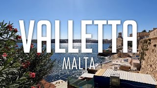 Valletta City Tour  Malta [upl. by Yankee]