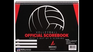 Volleyball ScoreBook Tutorial [upl. by Luca]