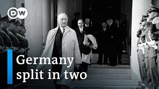 1949  One year two Germanies  DW Documentary [upl. by Nosdivad]