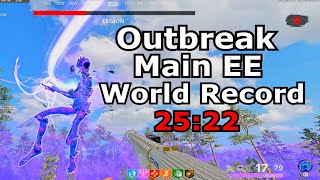 Outbreak Main Easter Egg Speed Run World Record 2522 legion boss [upl. by Timoteo]