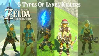 Five types of lynel killers in botw [upl. by Spohr569]