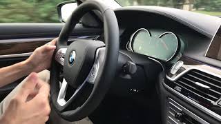 G1112 BMW 7Series Driving Assistance Plus explanation [upl. by Adlemy580]