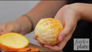 The Easiest Way to Peel an Orange [upl. by Walkling396]