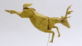 How to make an Origami Deer [upl. by Erund]