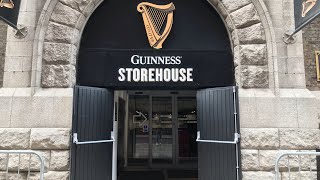 GUINNESS BEER FACTORY WALKING TOUR 4k  GUINNESS STOREHOUSE DUBLIN IRELAND [upl. by Kellia52]