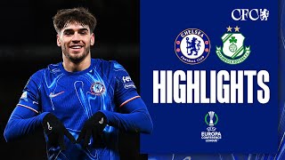 Chelsea 51 Shamrock Rovers  HIGHLIGHTS  UEFA Europa Conference League 2425 [upl. by Ahsaz]