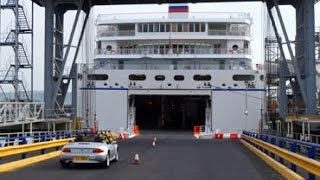 Boarding our ships  Ferry travel to France amp Spain  Brittany Ferries [upl. by Ipoillak]