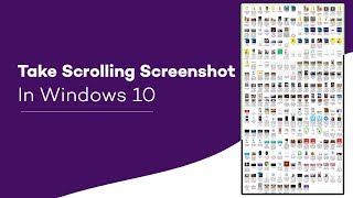 How to take a scrolling screenshot on Windows 10 [upl. by Hallsy219]