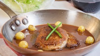 How To PanSeared Foie Gras  PanSeared Foie Gras Port Wine Sauce Recipe  Foie Gras Recipe [upl. by Freemon]