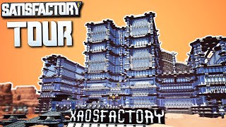 The Most BEAUTIFUL Factory Ever Built  Satisfactory Mega Base Tour [upl. by Rosen795]