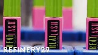 How Maybelline Mascara Is Made  How Stuff Is Made  Refinery29 [upl. by Noyr]