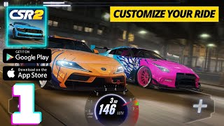 CSR 2 Realistic Drag Racing Gameplay Walkthrough Part 1 iOS Android [upl. by Nossah]