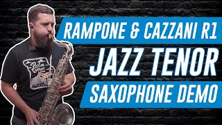 Rampone amp Cazzani R1 Jazz Tenor Saxophone Demo [upl. by Ecirpac]