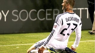 David Beckhams Best MLS Goal [upl. by Lanos244]