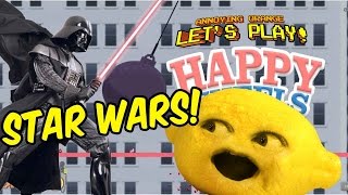 Grandpa Lemon Plays  HAPPY WHEELS STARWARS [upl. by Jakob]