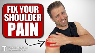 Immediate Relief Home Exercises For Shoulder Pain [upl. by Morel]