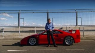 SUPERCAR FERRARI F40  Fifth Gear [upl. by Ydnal52]