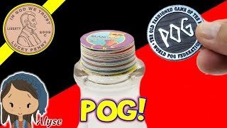 How To Play The Vintage Game POG The Game History Collection amp How To Play [upl. by Borszcz422]