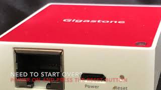 Drone Wifi Extender  Gigastone R101  Configuration [upl. by Genovera]