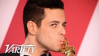 Rami Malek  Best Actor  Bohemian Rhapsody  2019 Oscars  Full Backstage Interview [upl. by Kynthia]