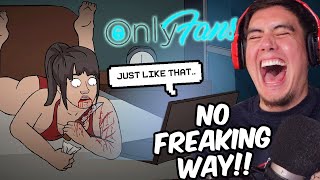 ONLY FANS HORROR STORY WITH AN ENDING SO MESSED UP IT HAS TO BE REAL  Reacting To Scary Animations [upl. by Novak]