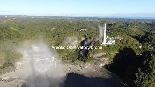 Caught on camera massive radio telescope featured in Goldeneye collapses [upl. by Nada]